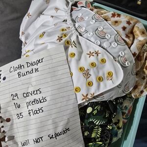 Floral and Patterned Cloth Diaper Bundle